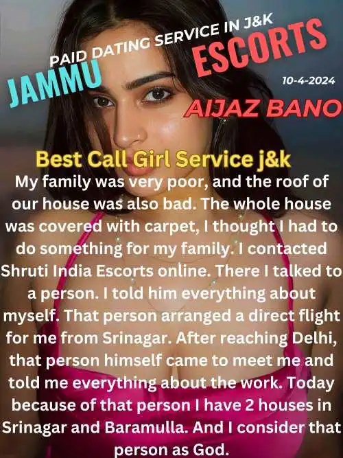 Call Girl In Jammu Client Review Aijaz Bano